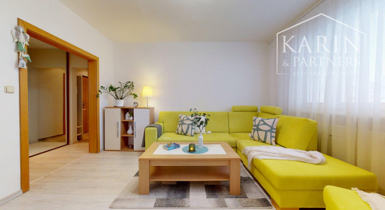 ZREKONŠTRUOVANÝ A ČIASTOČNE ZARIADENÝ 2I BYT S LODŽIOU A PIVNICOU