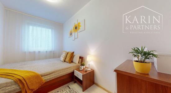 ZREKONŠTRUOVANÝ A ČIASTOČNE ZARIADENÝ 2I BYT S LODŽIOU A PIVNICOU