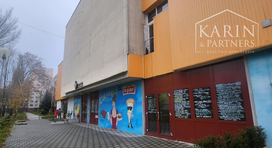 Prenájom – Reštauračné priestory 350 m2 v obchodnom centre – Petržalka – BA V