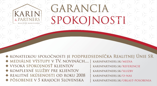 3-izbový byt na prenájom v Skalici – blízko centra, zariadený, ihneď voľný