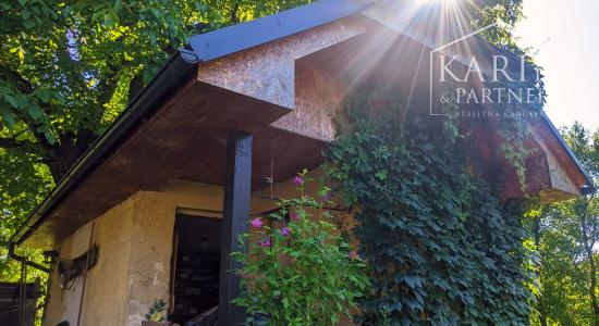 Chalupa pod lesom s ovocným sadom, 4144 m2, Nová Bošáca.