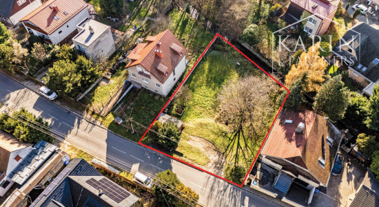 Stavebný pozemok s rozlohou 656 m² v obci Borinka.