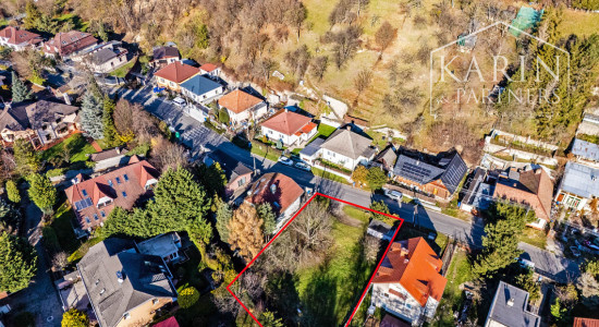 Stavebný pozemok s rozlohou 656 m² v obci Borinka.