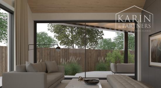 Stavebný pozemok 559 m² v obci Dlhá – projekt domu v cene