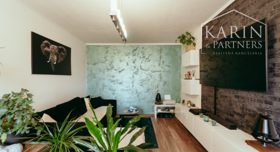 3i zrekonštruovaný, kompletne zariadený byt v centre mesta Malacky