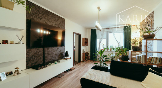 3i zrekonštruovaný, kompletne zariadený byt v centre mesta Malacky