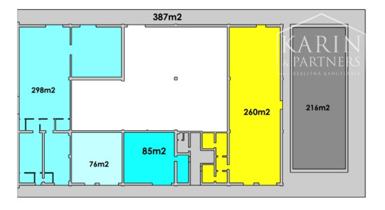Prenájom skladové priestory, od 85 m2, Piešťany