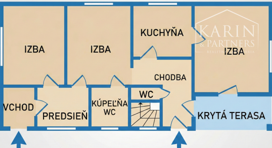 Exkluzívne: Rodinný dom Vinodol, 4-izbový, / Nitra 15km /