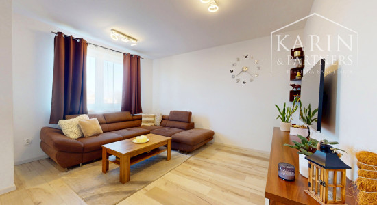 3-izbový byt s atmosférou rodinného domu, terasou a podkrovím