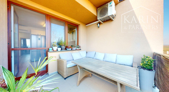 3-izbový byt s atmosférou rodinného domu, terasou a podkrovím