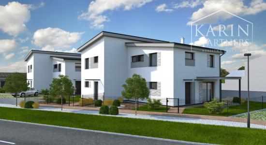 Predaj-3 izbový rodinný dom novostavba v obci Láb okr. Malacky