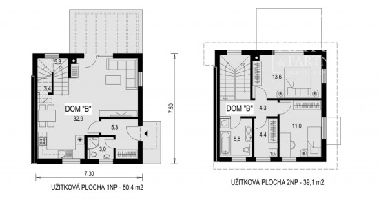 Predaj-3 izbový rodinný dom novostavba v obci Láb okr. Malacky
