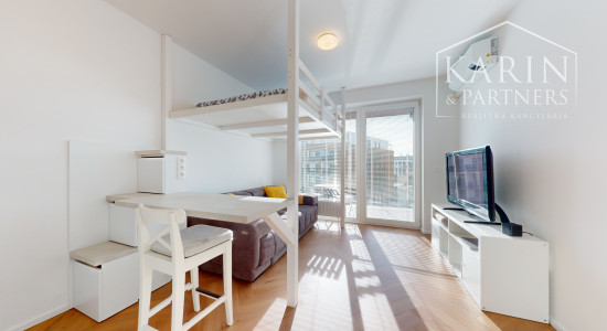 KOMPLETNE ZARIADENÝ 1I BYT S BALKÓNOM A VÝHĽADOM DO PARKU