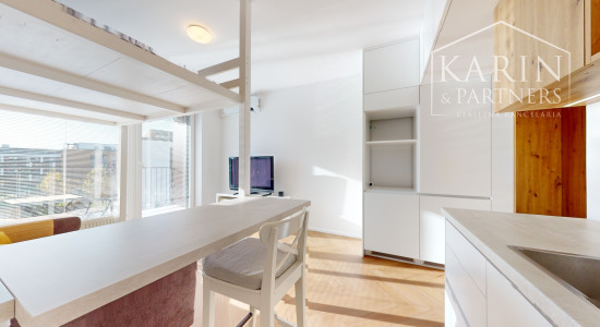 KOMPLETNE ZARIADENÝ 1I BYT S BALKÓNOM A VÝHĽADOM DO PARKU