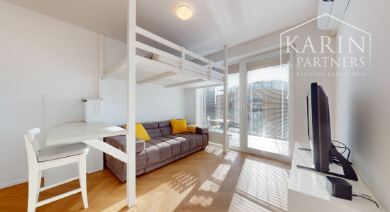 KOMPLETNE ZARIADENÝ 1I BYT S BALKÓNOM A VÝHĽADOM DO PARKU