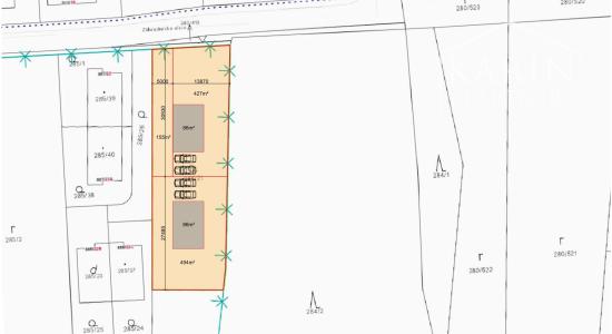 Rovinatý stavebný pozemok 1 072 m2, Hrubá Borša - okr. Senec