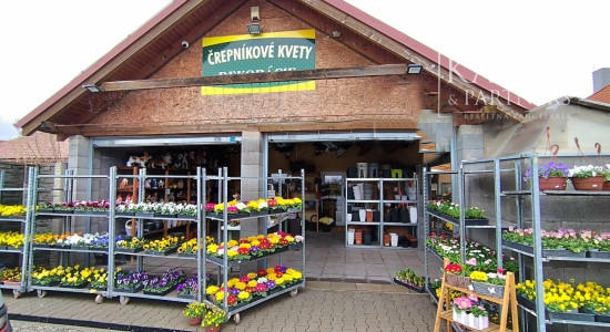 PROSPERUJÚCI OBCHODNÝ PRIESTOR NA PREDAJ, veľký pozemok, Veľký Biel