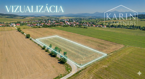 PREDAJ: STAVEBNÝ POZEMOK (1345 m²) + LESNÝ POZEMOK
