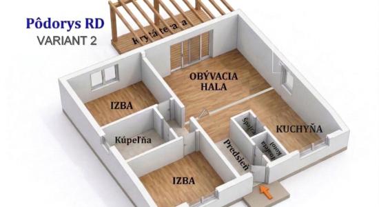 NA PREDAJ: 3izbový rodinný dom, Dvory nad Žitavou