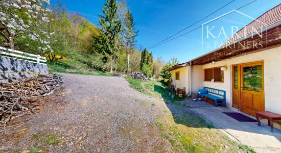 Čarovná usadlosť - rodinný dom (bývalý mlyn) na polosamote s obrovským oploteným pozemkom 9 232m2  – Janova Lehota