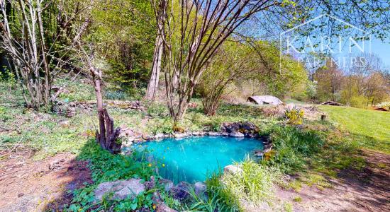 Čarovná usadlosť - rodinný dom (bývalý mlyn) na polosamote s obrovským oploteným pozemkom 9 232m2  – Janova Lehota