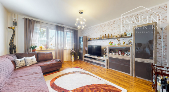 Štýlový 3-izbový byt (Veľká NKS 70m2) s loggiou po rekonštrukcii v obľúbenej Radvani