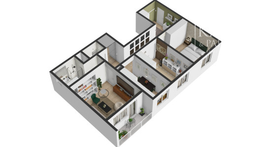 3 izbový byt s loggiou ul. Budyšínska - štvrť Tehelné pole  pri Trnavskom Mýte