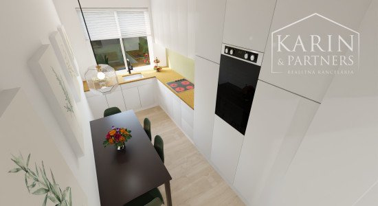 3 izbový byt s loggiou ul. Budyšínska - štvrť Tehelné pole  pri Trnavskom Mýte