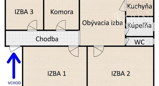 EXKLUZÍVNE na PREDAJ: Rodinný dom 4izbový s garážou, Palárikovo