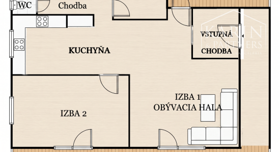 Výhodná ponuka: **Znížená cena** Zrekonštruovaný a zariadený rodinný dom v Kolárove