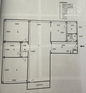 Na predaj 3 izbový byt priamo v Šamoríne, s garážou a pivnicou 96m2