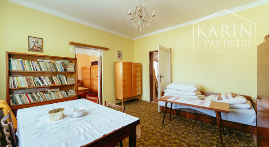 POCTIVÝ 3i TEHLOVÝ DOM V TOP PÔVODNOM STAVE, POZEMOK 1129m²