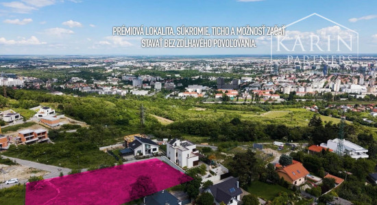 Predaj- exkluzívny stavebný pozemok v prestížnej lokalite Nová Koliba – Bratislava, Vinohrady