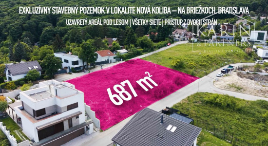 Predaj- exkluzívny stavebný pozemok v prestížnej lokalite Nová Koliba – Bratislava, Vinohrady