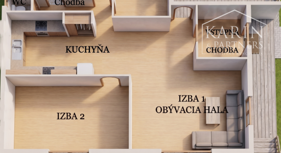 KOMERČNÝ OBJEKT na podnikanie, obchod, štúdio, kancelárie a pod.