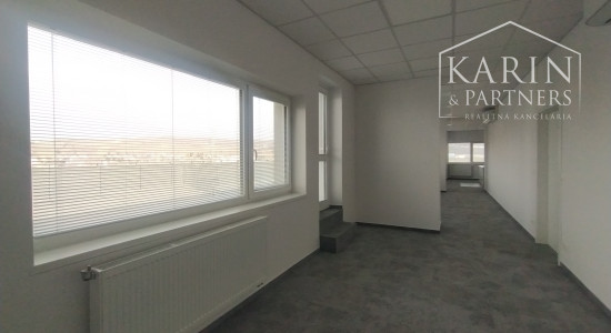 LEN: 1125.-€ mesiac! Prenájom klimat. viacúčelový priestor 80 m2 s kuchynkou/ WC/ sprchou + sklad 6m2, BA IV., Dúbravka