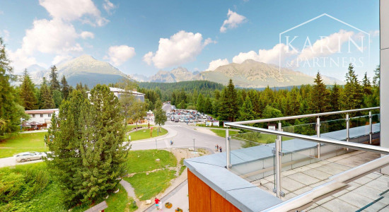 Na predaj 3-izb.apartmán, s veľkou terasou, Štrbské Pleso