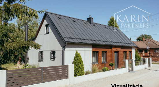 5i rodinný dom/chalupa pri borovicovom lese v obci Borský Mikuláš