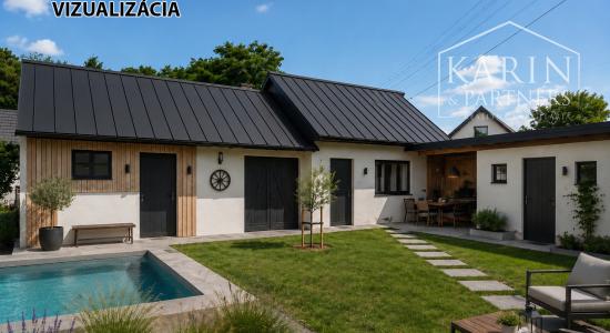 5i rodinný dom/chalupa pri borovicovom lese v obci Borský Mikuláš