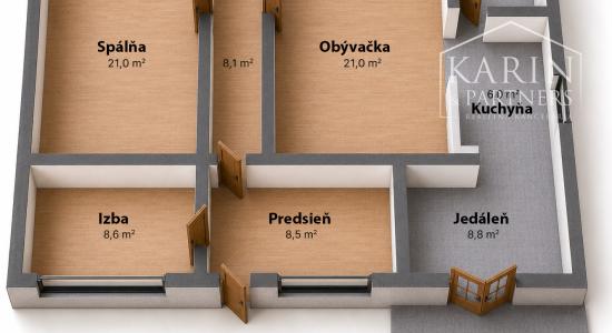 5i rodinný dom/chalupa pri borovicovom lese v obci Borský Mikuláš