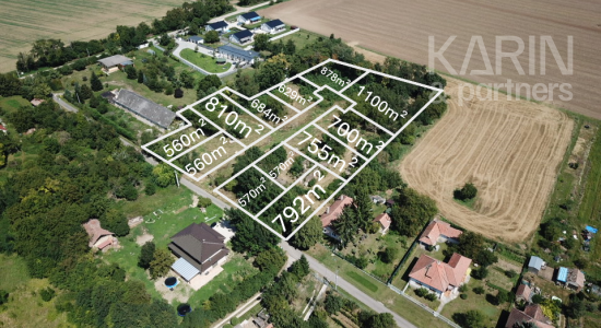 Stavebné pozemky PREDAJ – Štefanovičová (časť Horný Taráň, 14 km od Nitry)