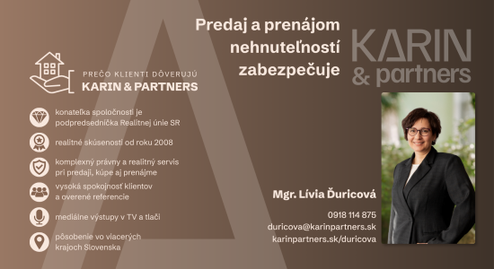 KANCELÁRSKY PRIESTOR, NITRA – FLEXIBILNÉ VYUŽITIE, 2 PARKOVACIE MIESTA
