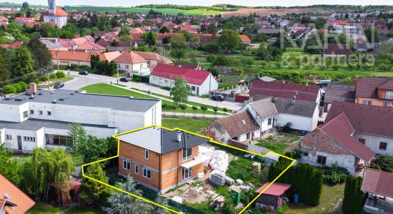 Na predaj novostavba 4 izbového rodinného domu v Gbeloch, okr. Skalica