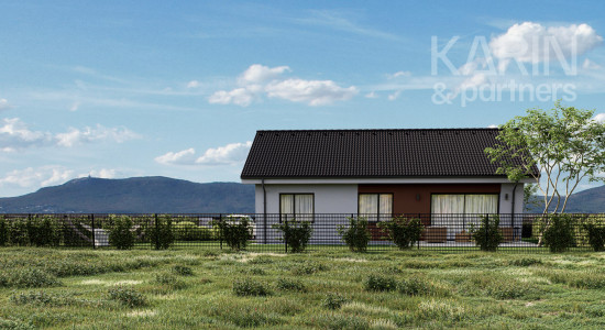 4-izbový tehlový bungalov v obci Golianovo