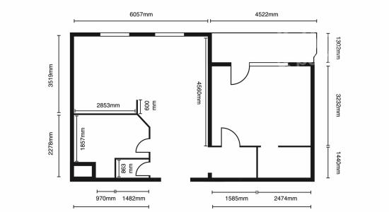 2-izbový byt na Kramároch s loggiou a walk-in šatníkom