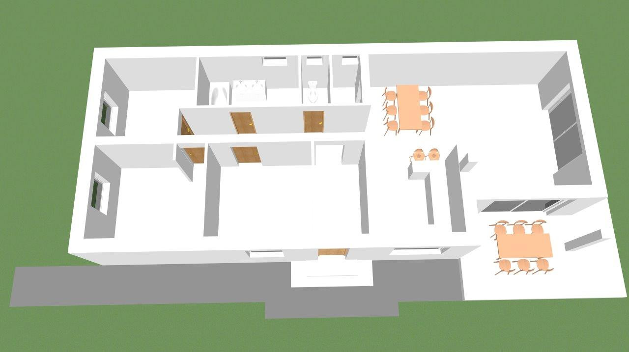 Predaj - Rodinný dom 4 izbová novostavba ,,Typ Bungalov" - Rajka/Maďarsko.