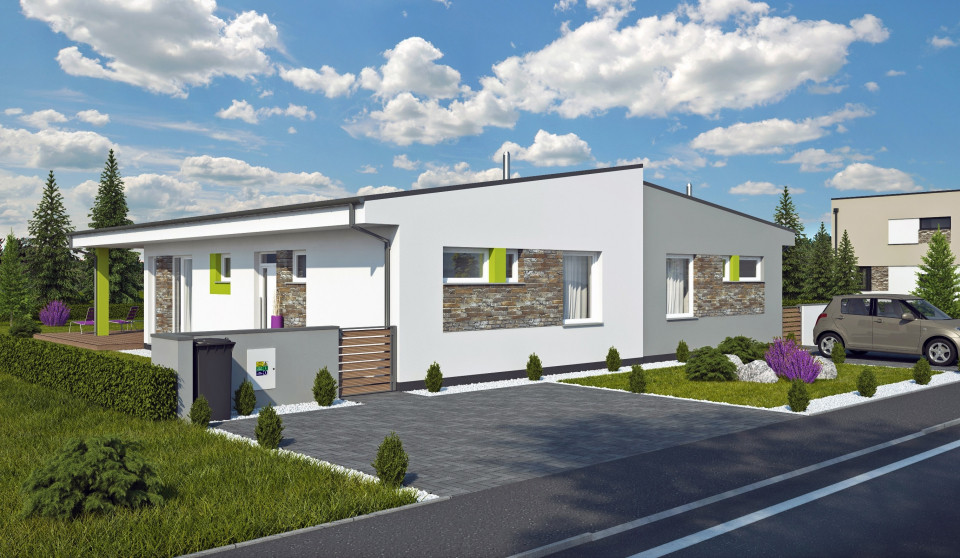 Predaj -  Rodinné domy  v modernom rezidenčnom projekte v obci Láb – okr. Malacky