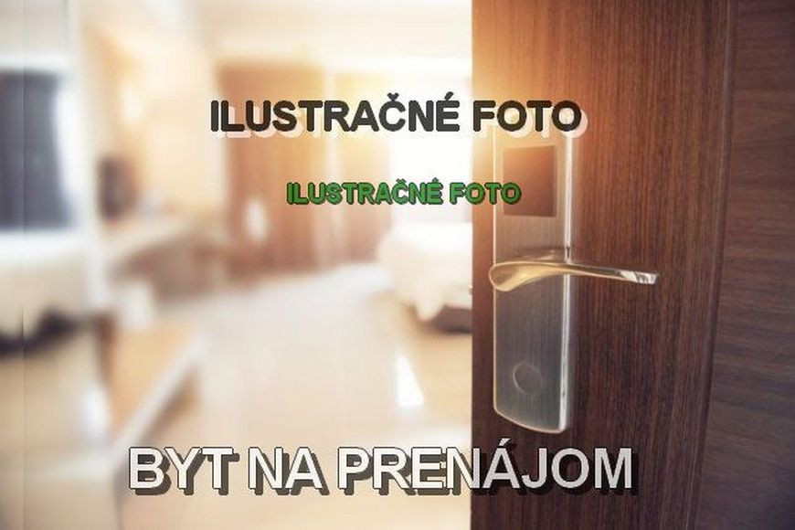 Prenájom 2izbového bytu, širšie centrum NZ