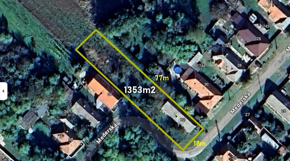 Rezervované: Nová cena: EXKLUZÍVNE iba U Nás: Stavebný pozemok 13,5 á, Palárikovo