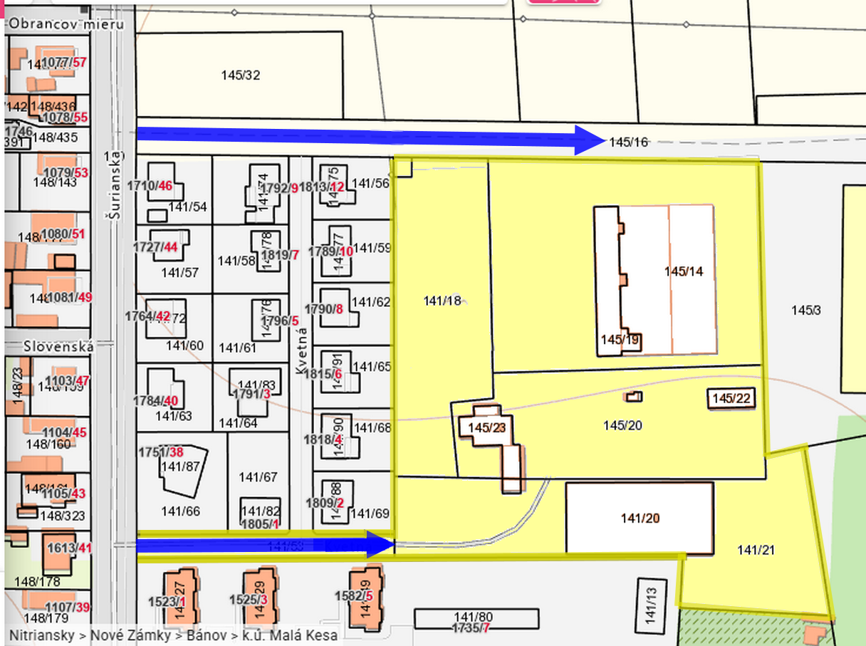 INVESTIČNÁ PRÍLEŽITOSŤ: LOGISTICKO-SKLADOVÝ AREÁL